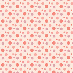 Multicolor background, colorful vector texture with circles. Splash effect banner. Dotted abstract illustration with drops of rain. Seamless pattern for fabric, textile.