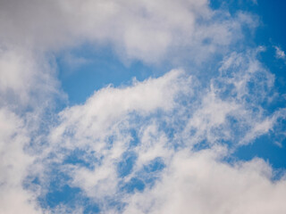 A cloudy sky