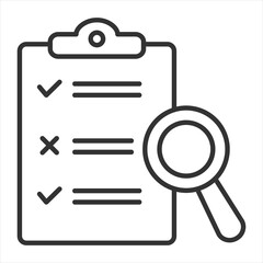 Inspection Outline Icon