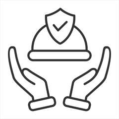 Safety Outline Icon