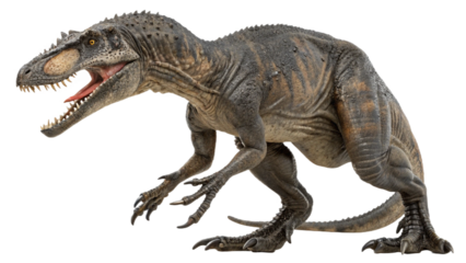 Baryonyx, isolated on a transparent background PNG