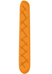 Baguette Bread Icon Vector