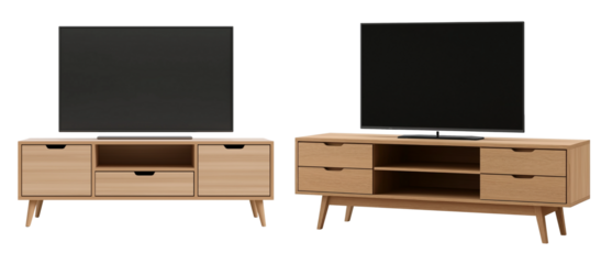 Modern TV Rack, Wooden Furniture, Stylish Living Room TV Cabinet and Storage Unit