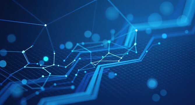 "Blue Horizons of Innovation: Simple Line Technology Background Patterns"
This title evokes a sense of exploration and progress, suggesting that the simple line blue technology background patterns hol