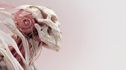 3D Abstract Human Anatomy Art
