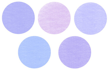 和紙テクスチャのやわらかい円形の装飾テクスチャ