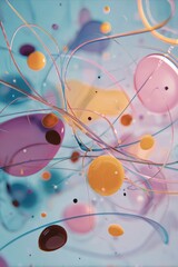 Colorful Abstract Fluid Art