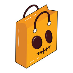 Halloween isometric icons