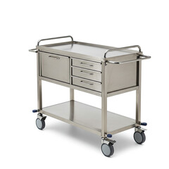 metal box isolated on white background