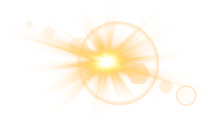 PNG sunlight special lens flare light effect. Stock royalty free.	