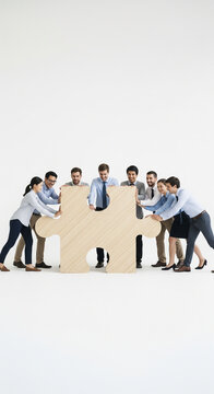 Teamwork and Collaboration Puzzle