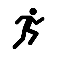 Running person icon