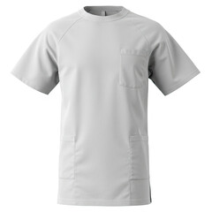 surgical gown on white background