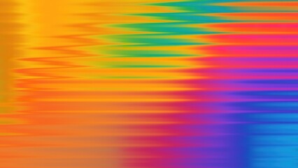 Vibrant Orange Yellow Green Pink Blue Horizontal Streaks Abstract Background image photo