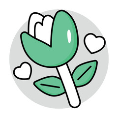 Love Colored Outline Icons