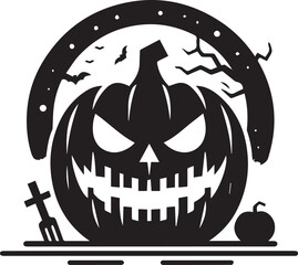 Halloween Silhouettes Icons