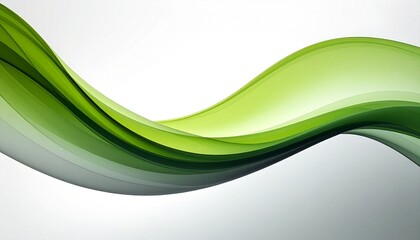 "Abstract layered curves in green, gray, and white flowing across a minimalist background—evoking fluidity, depth, and modern elegance in a dynamic visual composition."