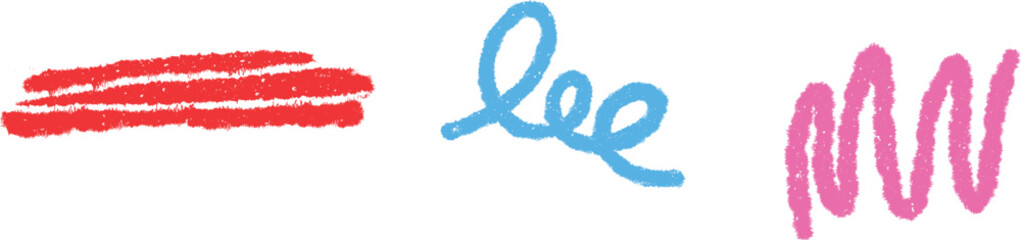 Abstract Hand-drawn Colorful Strokes, Red, Pink, and Blue Scribbles, Artistic Texture, Background Design Element