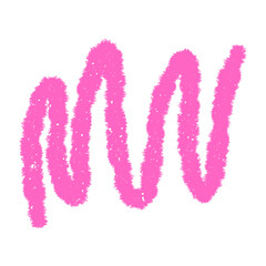 Pink crayon scribble, hand-drawn texture, vibrant, abstract art, design element