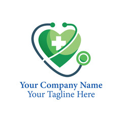 Eco business company logo design with green leaf symbol vector illustration