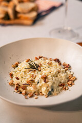 risotto with mushrooms