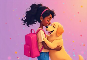 Stunning alpine golf course with pristine green fairways overlooking a serene turquoise lake and majestic snow-capped mountains on a clear sunny day