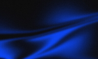 Blue Gradient Abstract Background with Grainy Texture, Blurred Flow Lines, and Pixelated Noise Effect – Modern Digital Art Wallpaper