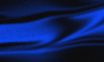 Blue Gradient Abstract Background with Grainy Texture, Blurred Flow Lines, and Pixelated Noise Effect – Modern Digital Art Wallpaper