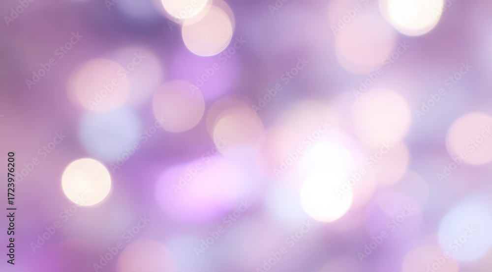 Poster soft abstract background with blurred bokeh lights in purple and pink tones for creative design proj