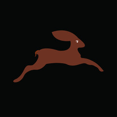 silhouette of a deer