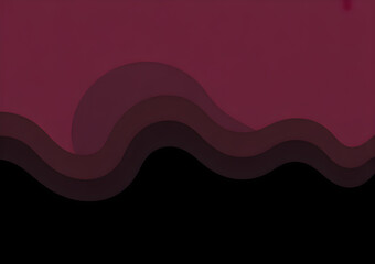 Abstract dark red and black wavy layered background graphic design with flowing, organic shapes.