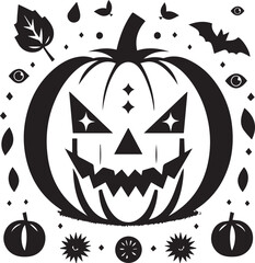 Halloween Silhouettes Icons