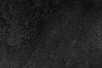 Black Textured Background with Gloomy Grunge Feel and Moody Abstract Surface