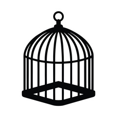 Zoo Keeper element isolated transport cage on white background