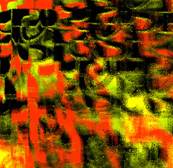 Graphic seamless background. Grunge texture with a beautiful pattern. For fabric, paper, and more. Art texture. Hand-drawn lines, splashes of paint, and blurred effects. Grunge texture.Grunge design.