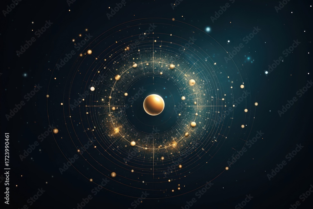 Canvas Prints abstract background backgrounds technology astronomy.