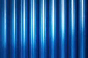 Fototapeta premium Abstract blue vertical stripes