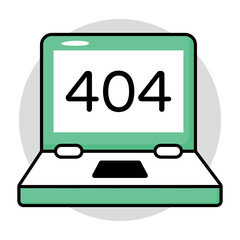 Web Development Colored Outline Icons