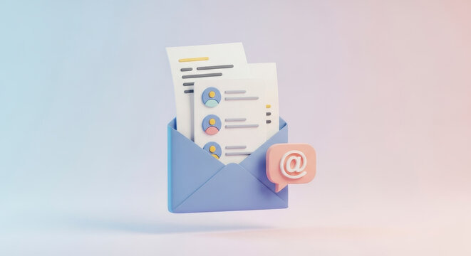 Digital Communication and Messaging Through Email and Online Platforms for Business and Personal Use
