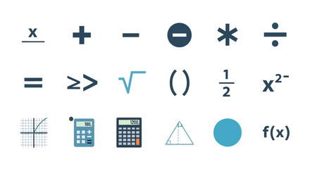Mathematics Symbols and Tools.