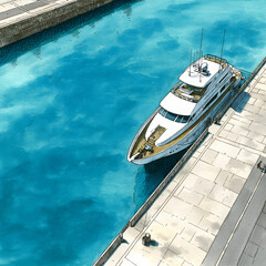 boat in the sea