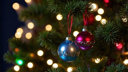 Fototapeta premium Christmas Tree Decoration