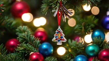 Fototapeta premium Christmas Tree Decorations