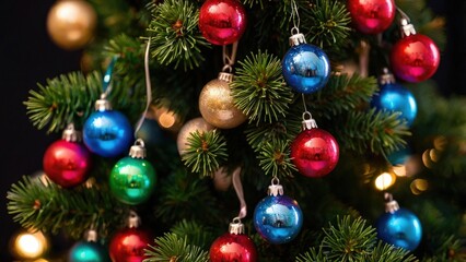 Obraz premium Christmas Tree Decorations