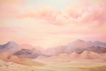 Desert hills landscape sky backgrounds.