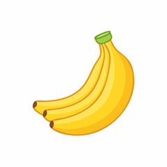  banana single icon in coloring 