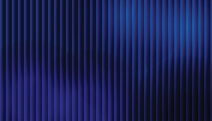 Deep blue vertical stripes gradient with neon glow, abstract tech background of luminous lines and bars, modern futuristic wallpaper template for banners, headers, presentations