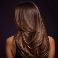 Obraz premium woman with long hair