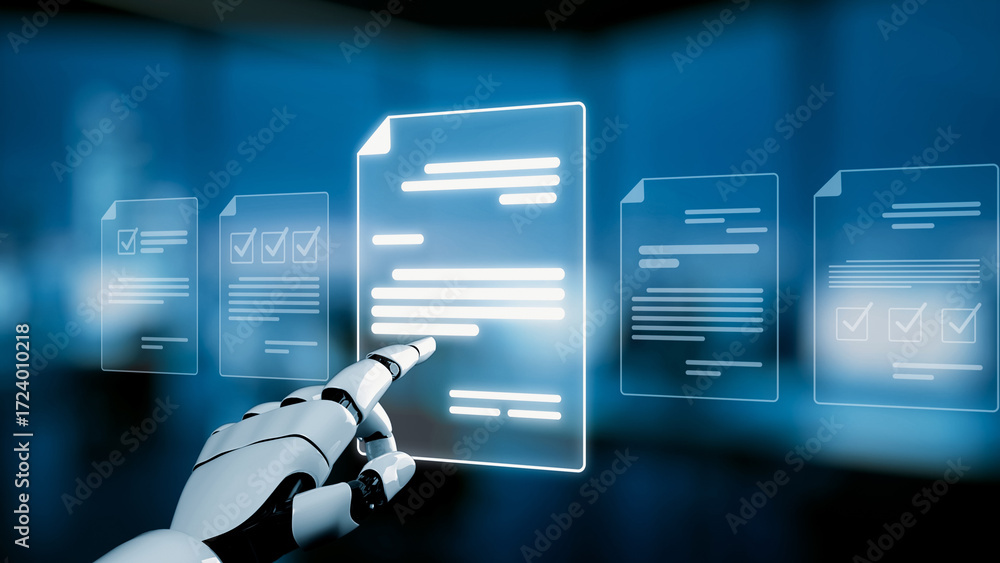 Poster ai transforms document management using virtual assistant systems, ai-secure file storage, and artif