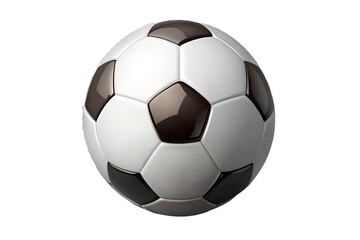 Obraz premium Soccer ball egg shape on a black background for Easter celebration